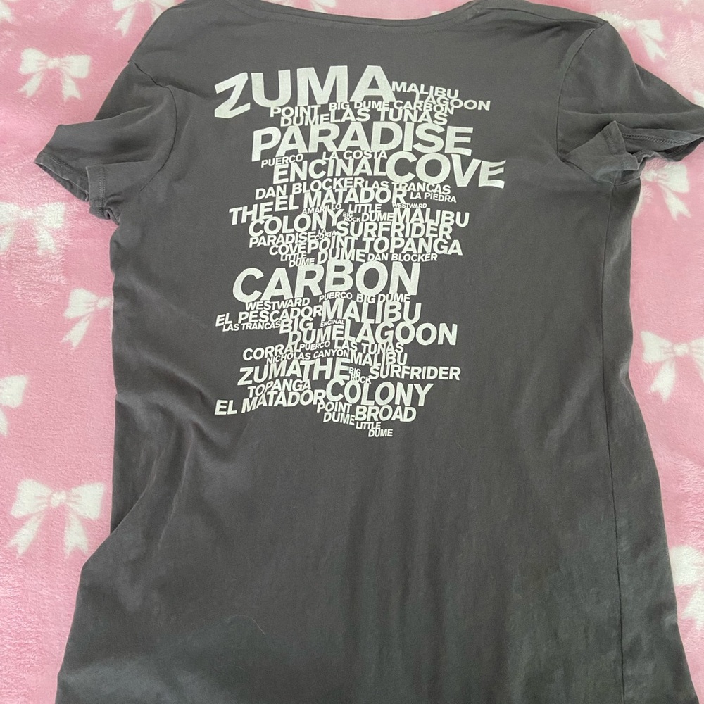 James Perse women’s Malibu beaches t-shirt Size Large